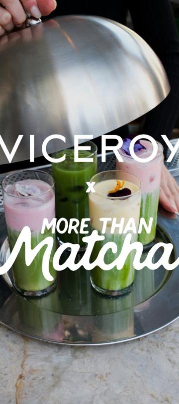 More Than Matcha Pop Up Drinks at Viceroy Santa Monica