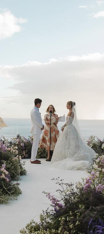 Une cérémonie de mariage 