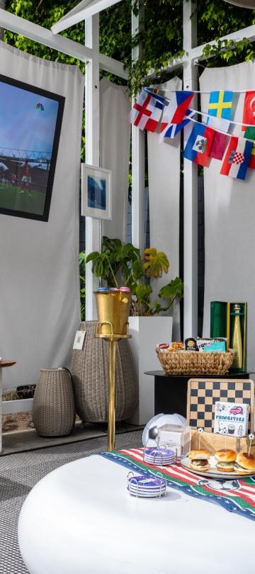 Soccer Cabana Experience at Viceroy Santa Monica
