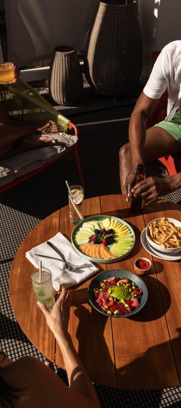 Sugar Palm Cabana at Viceroy Santa Monica