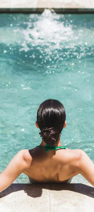 Women in a Pool
