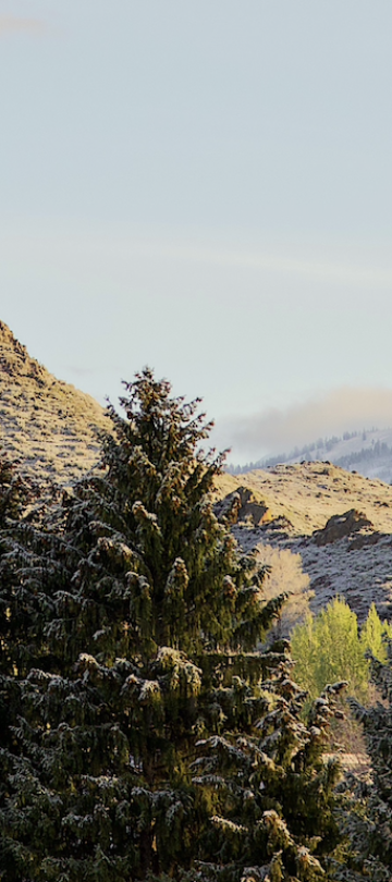 montanhas de Sun Valley
