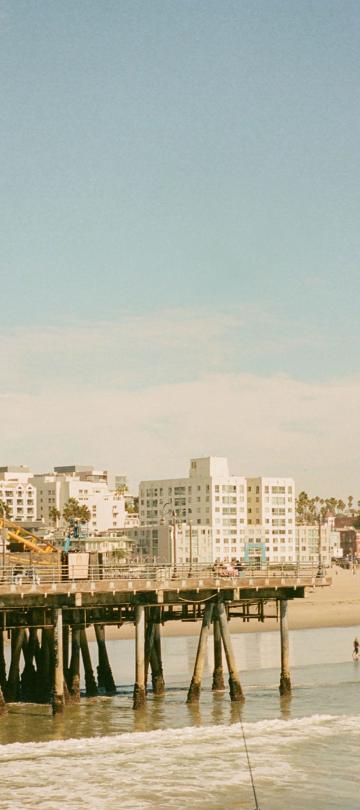 Santa Monica Beach & Pier