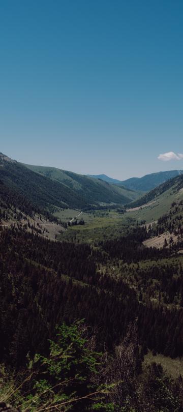 A cordilheira de Sun Valley