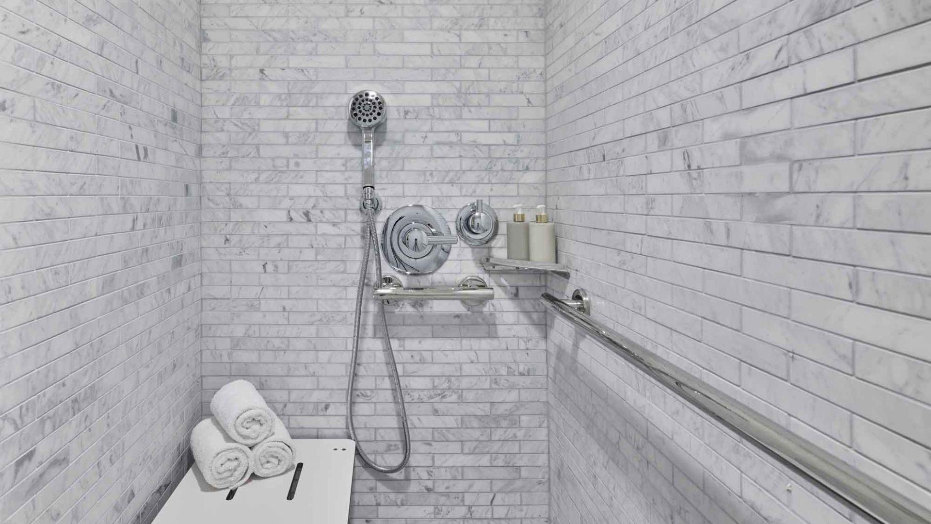Mobility/Hearing Accessible Ocean View King, Roll-in Shower