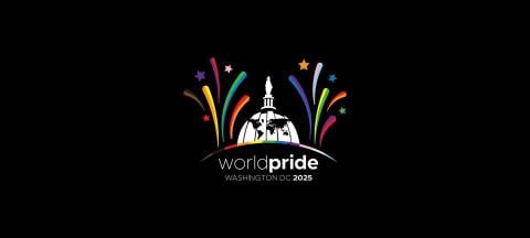 2025 World Pride poster for Washington DC