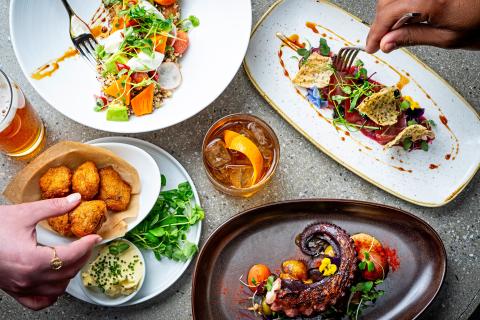 Items from the Summer Restaurant Week menu.