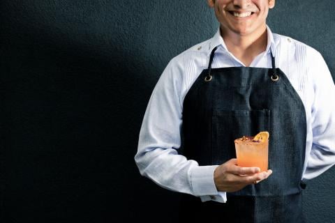 Bartender at Sugar Palm Santa Monica at Viceroy Santa Monica