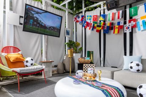 Soccer Cabana Experience at Viceroy Santa Monica