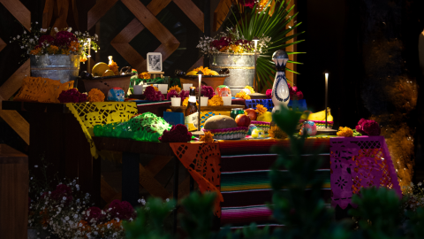 Celebración del Día de los Muertos en Riviera Maya