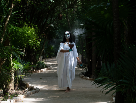 Celebración del Día de los Muertos en Riviera Maya