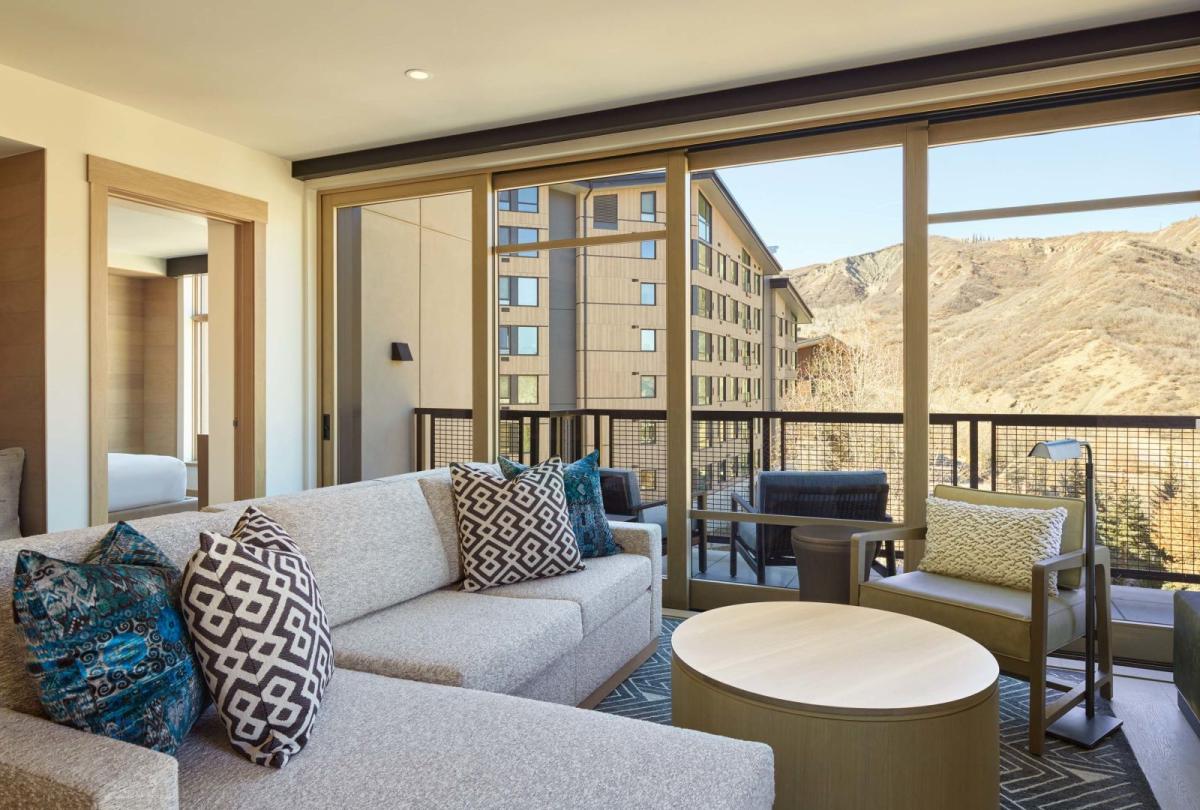 circle two bedroom residence living room