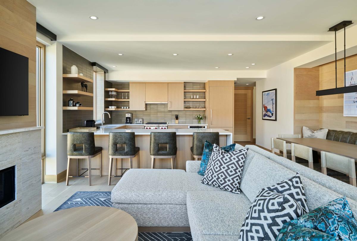 cirque two bedroom residence living area
