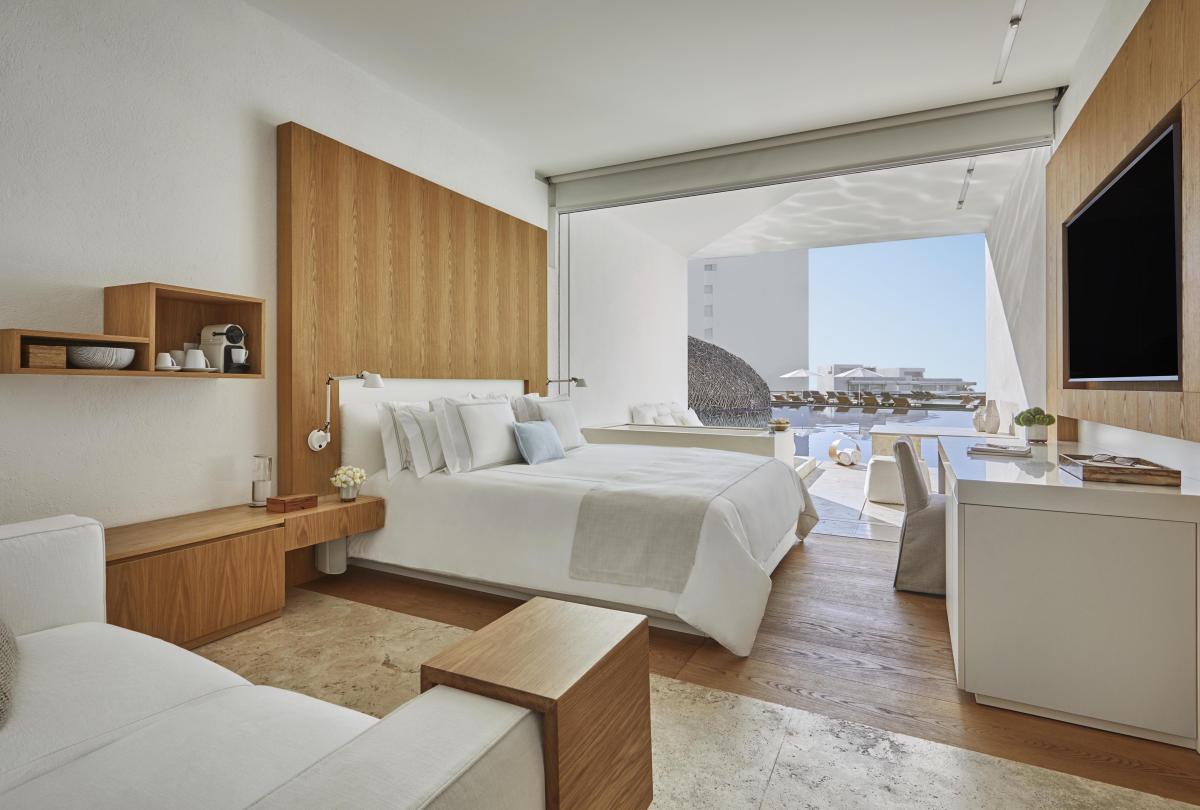 Los Cabos partial ocean view king room