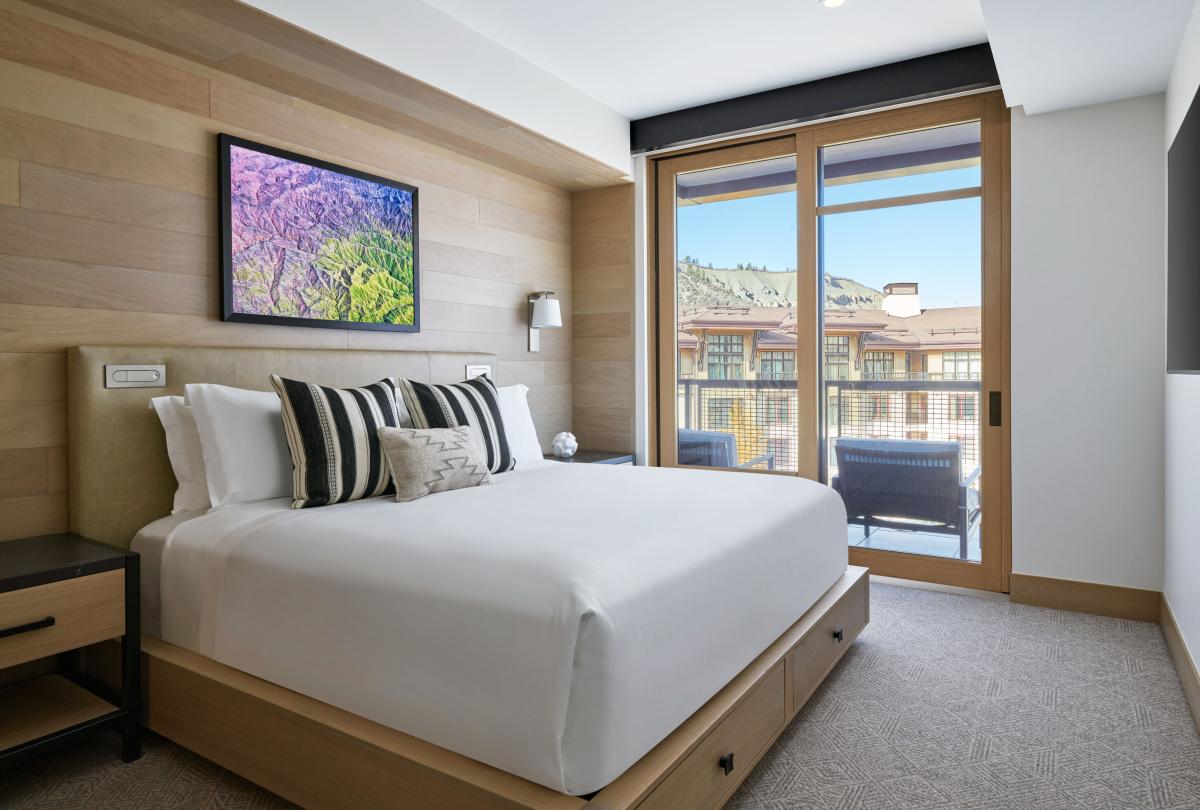 interior of one bedroom premium residence bedroom