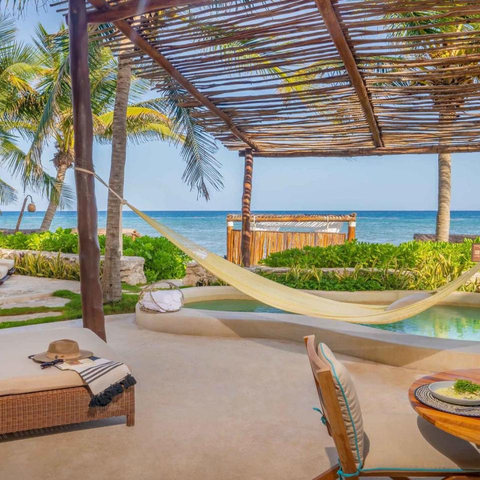 riviera maya Beachfront Villa with Private Pool and Deck