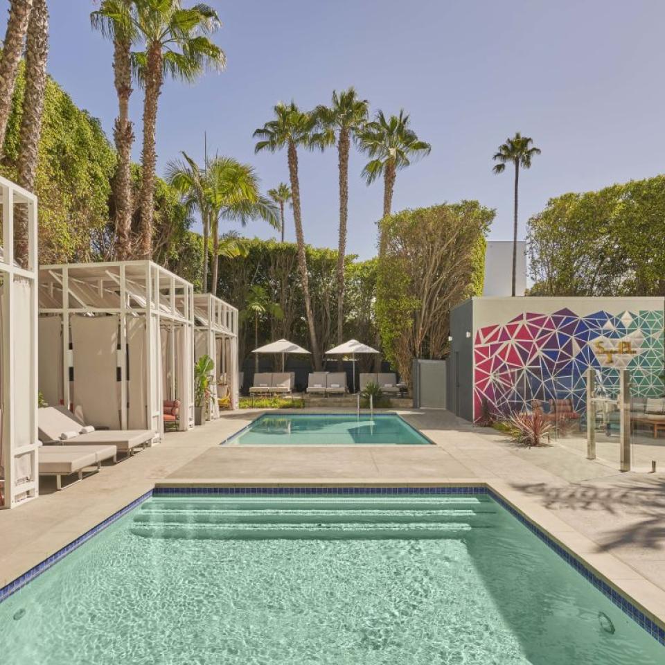 Pools at Viceroy Santa Monica.