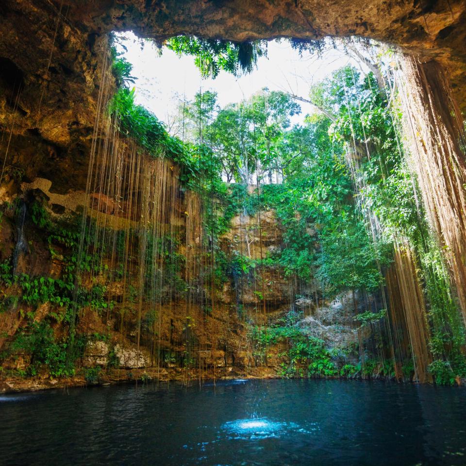Cenotes archeological site