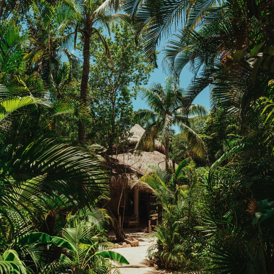 entrée du spa