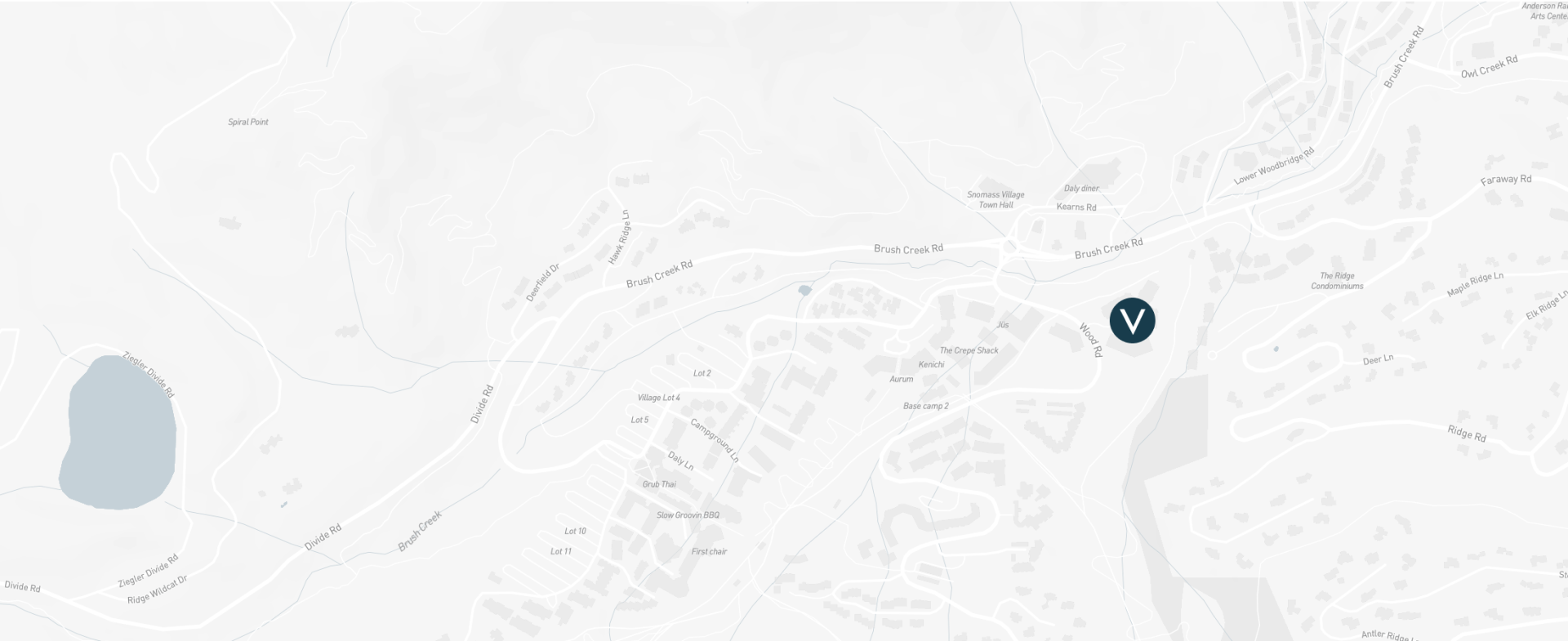map of snowmass hotel with location