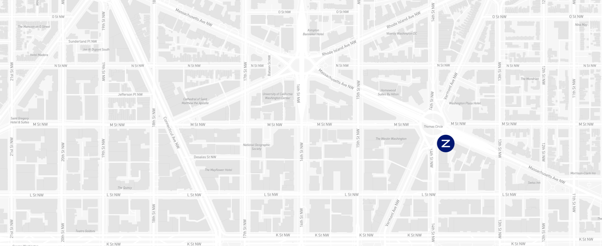 map of Zena Hotel with location