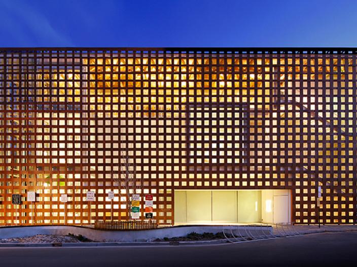 exterior of Aspen Art Museum
