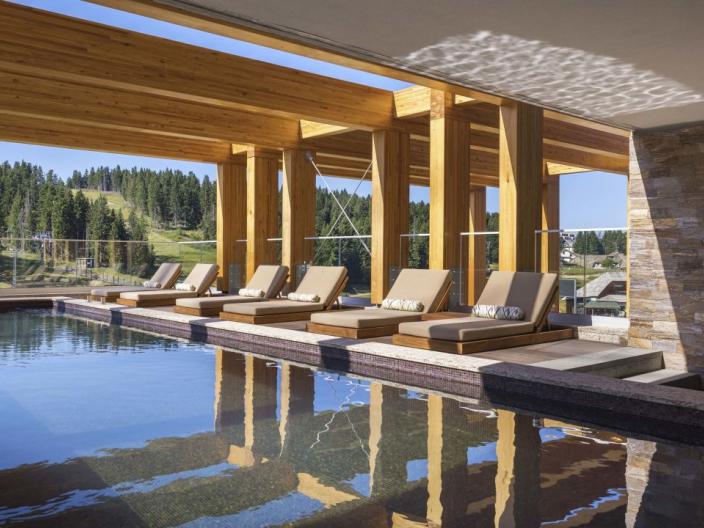 Poolside at Kopaonik Serbia