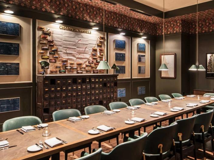 The private dining room at Somerset