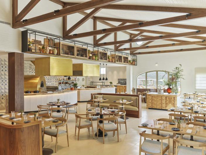 The Ombira Kitchen dining room