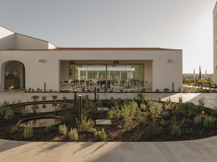 Exterior of Ombria kitchen at Viceroy Ombria Algarve