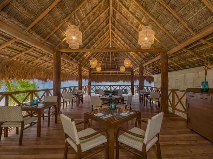 The dining room at The Coral Restaurant