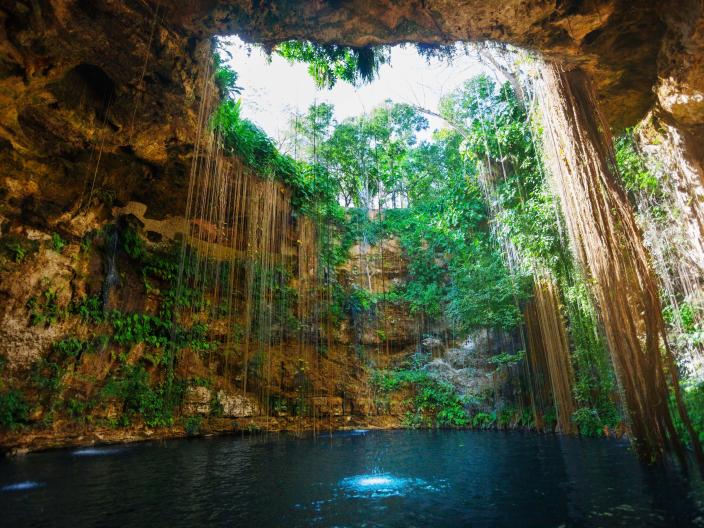 Cenotes archeological site
