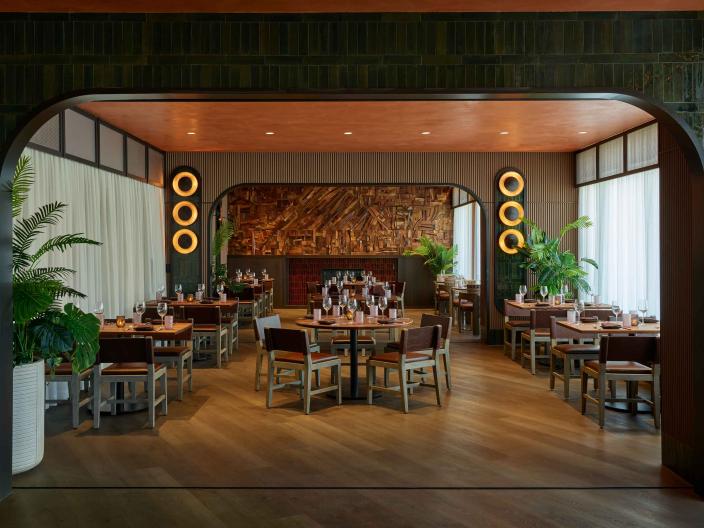 The dining room of Toro restaurant at Viceroy Snowmass