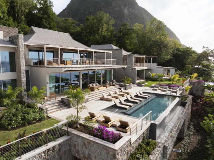 Spice of Life villa, a luxurious nine-bedroom residence at Viceroy Sugar Beach,