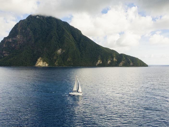 sailboat in ocean