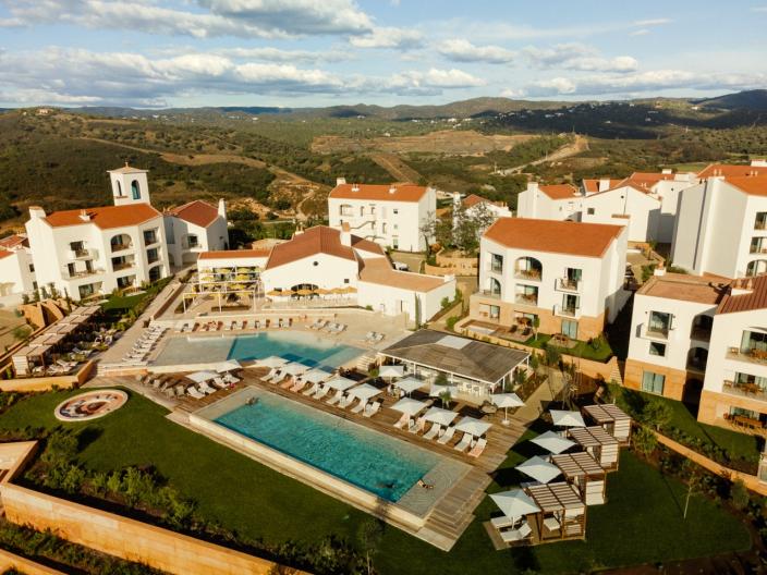 Vista aérea del Viceroy Ombria Algarve