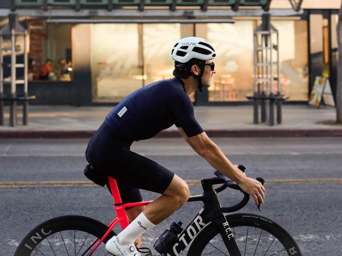biking