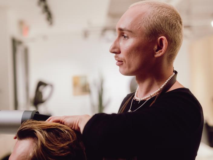 Timur Sadyq, a Hairstylist in New York City