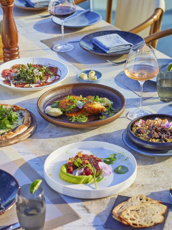 An assortment of dishes from Cielomar