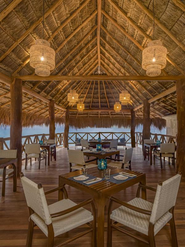 The dining room at The Coral Restaurant