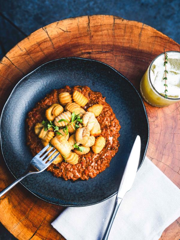 A gnocchi dish at Sugar Palm