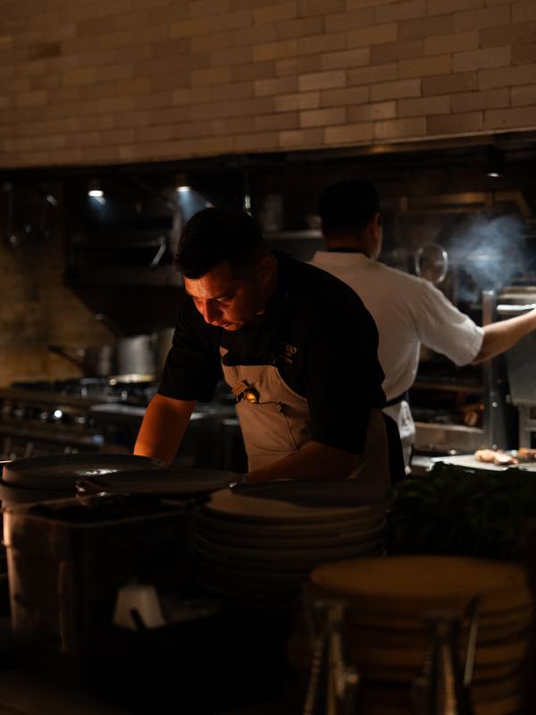 chef in the kitchen