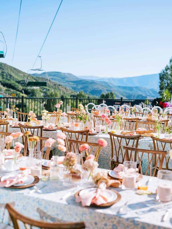 Viceroy Snowmass Wedding Patio