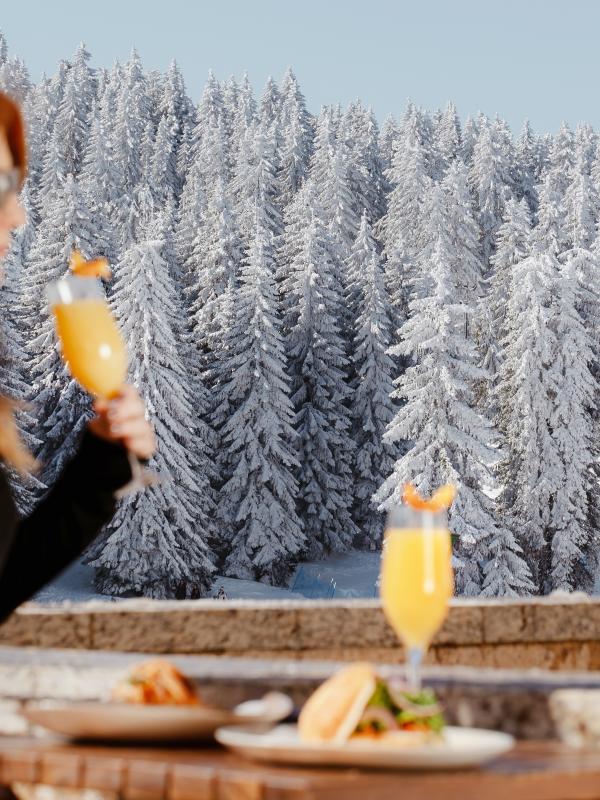 Pique Outdoor Dining at Viceroy Kopaonik Serbia