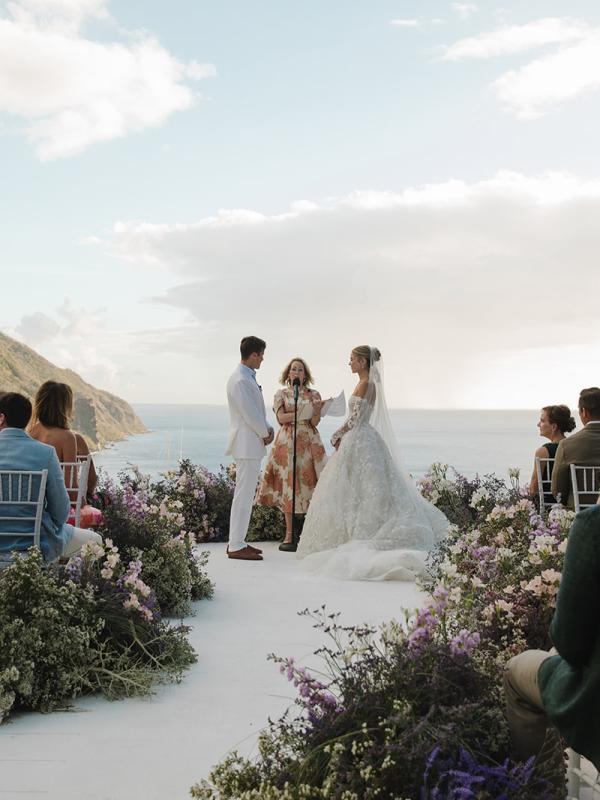 Une cérémonie de mariage 