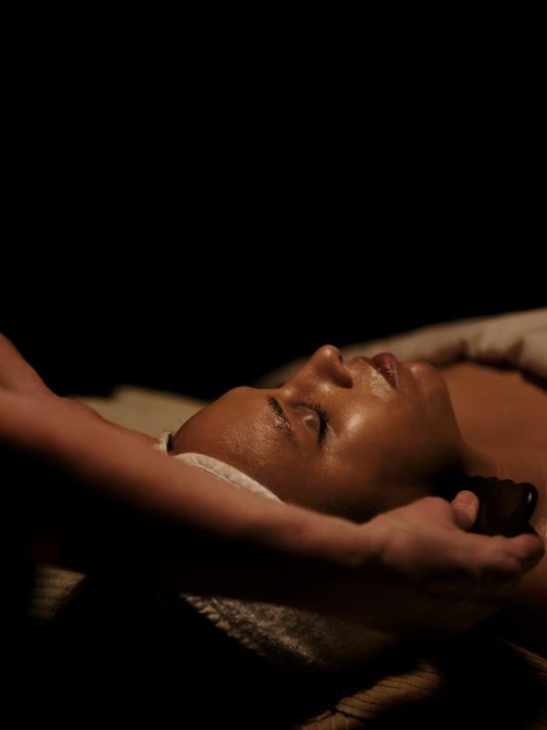Spa facial treatment