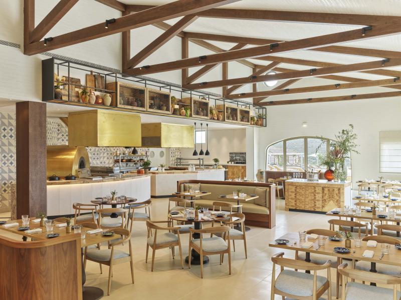 The Ombira Kitchen dining room