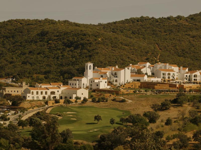Exterior view of the Viceroy at Ombria Algarve luxury resort and golf course.